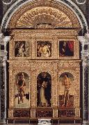 Giovanni Bellini St.Vincent Ferrer Polyptych oil painting artist